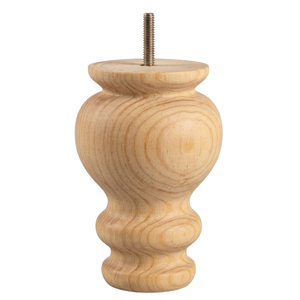 Patas de Soporte para Muebles de Madera Maciza de Primera Calidad, Patas Decorativas Duraderas para Sofás, para Muebles Modernos de Hotel, Hogar, Oficina y Sala de Estar - Product Image 1