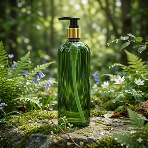 Envase de Plástico PET para Cosméticos Pavico Vietnam, Cilindro para Champú, Sérum para el Cuidado de la Piel, con Pulverizador de Hombro Plano y Serigrafía - Product Image 3