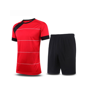 Maillots de football personnalisés avec nom d'équipe et uniformes d'hiver pour équipes, respirants, 100 % polyester, manches courtes, motif à carreaux, service OEM - Product Image 3