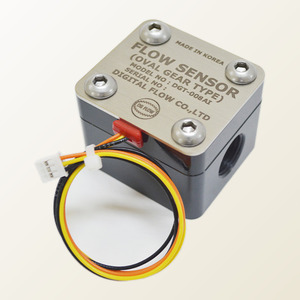 Débitmètre numérique flow+meters, en aluminium coréen, filetage interne PT 3/8, capteur de débit à engrenages ovales DGT-008AI, fabriqué en Corée - Product Image 4