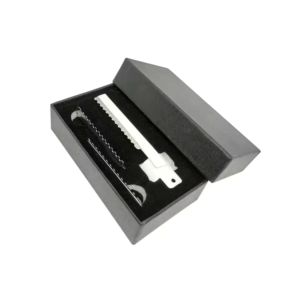 Rasoir à doigts pour la perte de cheveux + Couleurs personnalisées + Conception d'emballage + Gravure de logo acceptable - Product Image 1