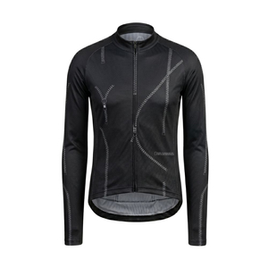 Maillot de Ciclismo de Manga Larga, Verde Camuflaje, Cierre Frontal Completo, Ropa Deportiva para Hombre y Mujer - Product Image 4