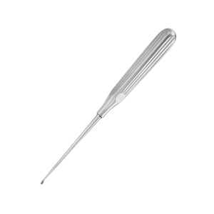 Curette osseuse chirurgicale premium droite 180 mm (7 pouces) avec manche ergonomique, largeur 5,2 mm, instrument médical en acier inoxydable - Product Image 4