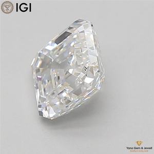 เพชร CVD ขนาด 4.00 กะรัต รับรองโดย IGI ทรง Asscher สี E ความสะอาดระดับ VS1 สำหรับคอลเลกชันงานแต่งงานพิเศษ - Product Image 3