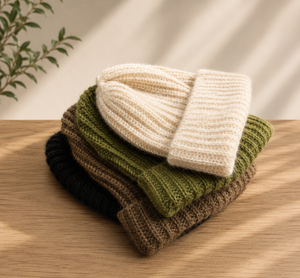 Gorro de Moda Coreano, Gorro de Punto para Mujer, Nuevo, Invierno - Product Image 1