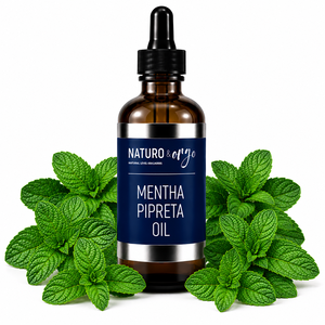 Aceite Esencial Puro de Mentha Piperita, Aroma Fuerte a Menta, Aromaterapia, Masajes, Spa, Bienestar, Aceite Botánico Natural Premium - Product Image 1