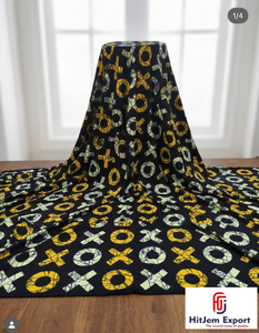 Design d'impression sur tissu africain inspiré de la culture nigériane traditionnelle et des styles de mode Ankara vibrants - Product Image 2