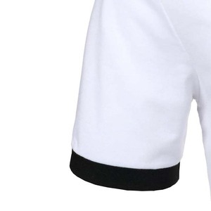 Nueva Llegada, Camiseta de Hombre de Moda, Estilo Urbano, Tejido de Punto Sólido, Manga Corta, Poliéster Transpirable, Logotipo Personalizado - Product Image 4
