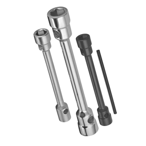 Automotive Two Way <b>Wheel</b> <b>Spanner</b> with Tommy Bar Professional Tire Service Tool for Workshop Applications - Product Image 3