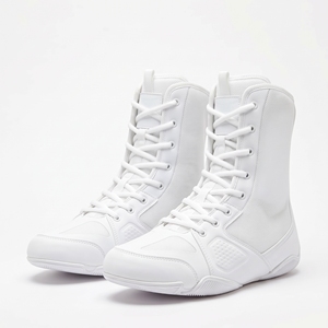 Dumela Adult Customizable Boxing <b>Boots</b> Leather <b>High</b> <b>Top</b> Training Shoes Eco-Friendly Breathable Comfortable Durable - Product Image 1