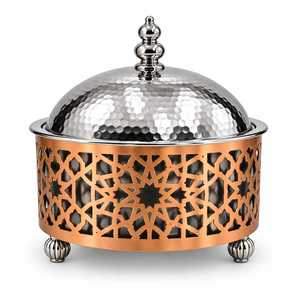 Stylish Stainless Steel Casserole <b>Set</b> Arabic Style Thermal Hot <b>Pot</b> Vacuum Insulated Food Warmer in wholesale Price - Product Image 1