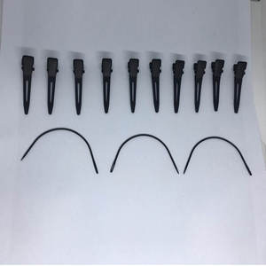 Wholesale Stainless Steel Hair Extension Pliers <b>Kit</b> with Reusable <b>Beads</b> Loop Hook Tools for Fast Easy Hair Extension Application - Product Image 2