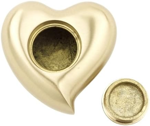 Cigarette Heart <b>Ashtray</b> Handmade Decorative Metal <b>Ashtray</b> Heart Shaped Tabletop <b>Ashtray</b> for Home Office Bar Lounge Restaurant - Product Image 1