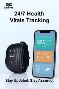 Reloj inteligente 2025 QC V20 4G para ancianos, con GPS, SOS, alerta de caída, 1000mAh, IP67, llamada de voz, UNISOC 8910DM, pulsera, rastreador de sueño - Product Image 6