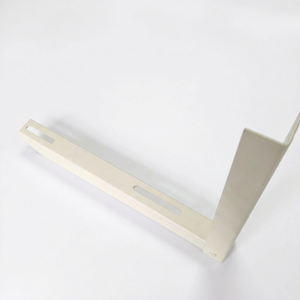 EKE1HP 9000 BTU Air Conditioner Bracket 1HP Heavy Duty Wall Mount L-Bracket Powder Coated Steel Support for Outdoor <b>Condenser</b> - Product Image 2