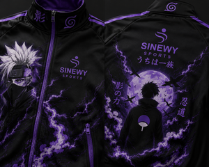 Conjunto Deportivo Premium de Invierno con Estampado de Anime Shinobi Shadow de Sinewy Sports, Diseño 2 en 1 para Unisex - Product Image 5