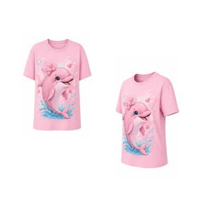 Camiseta con Estampado Gráfico para Mujer, Diseño Personalizado, Camiseta de Algodón, Cuello Redondo Informal, para Ropa Urbana, Fitness, Uso Diario de Verano, Proveedor OEM - Product Image 5