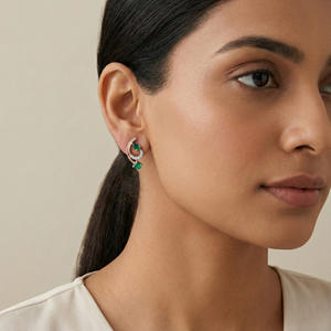 Diamante natural de 0.05 quilates, corte brillante redondo, color alto, claridad VS-SI, piedras blancas decorativas, diamantes reales extraídos de la tierra, para joyería, aretes. - Product Image 1