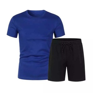 Ensembles courts personnalisables pour hommes – Tenues décontractées d'été – Ensemble 2 pièces sport pour hommes – Chemises et shorts – Ensembles masculins pour la gym – En solde 2027 - Product Image 4
