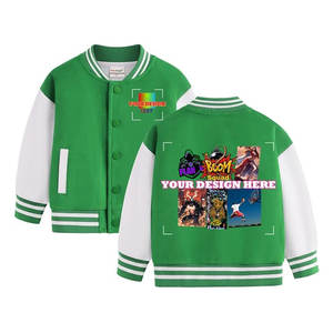 Chaqueta Varsity de Lana Más Vendida con Cuello Alto |   Chaqueta Letterman con Logotipo Bordado Personalizado para Invierno, Venta al Por Mayor OEM - Product Image 6