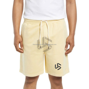 Pantalones Cortos de Forro Polar para Hombre OEM, Pantalones Cortos Deportivos para Entrenamiento, Pantalones Cortos de Forro Polar Lisos al por Mayor para Hombre, Etiqueta Personalizada OEM Disponible - Product Image 2