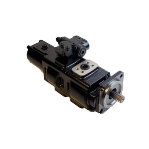 Pompe hydraulique à trois étages pour chargeuse télescopique JCB, 36/19/16 CC, à cannelures, OEM 20/925588 20/925356 20/925355 20/925591 - Product Image 1