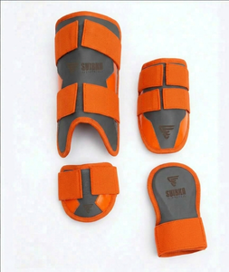 Baseball Softball Pitcher Protective Set Leg Guard Elbow Guard Hand Guard Adjustable Strap Unisex <b>Outdoor</b> Insulated Safety Gear - Product Image 3