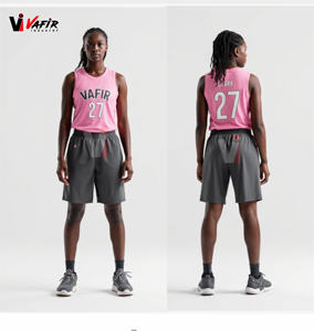 Uniformes de Baloncesto Personalizados para Clubes y Ligas, Conjuntos Reversibles con Camisetas de Baloncesto de Doble Capa y Pantalones Cortos, Impresión Vafir Industry - Product Image 6