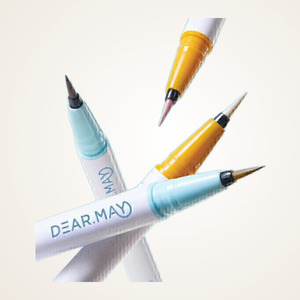 Maquillaje al por mayor Dear May Tangerine Under-Eye Dual Liner, delineador de ojos a prueba de agua, productos cosméticos para damas. - Product Image 1