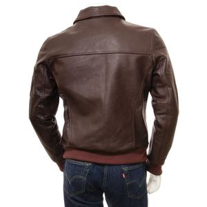 New Style Men <b>Genuine</b> <b>Leather</b> <b>Jacket</b> 2026 Custom <b>Leather</b> <b>Jacket</b> Manufacturer - Product Image 2