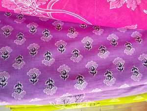 Tela de Algodón Peinado con Estampado de Camuflaje Tradicional Indio Hecho a Mano, Transpirable para Prendas y Tapicería - Product Image 5