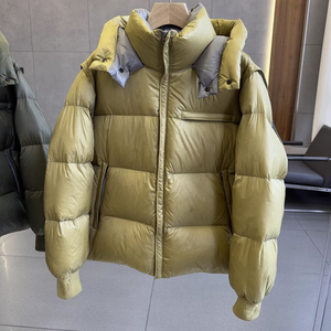 เสื้อแจ็คเก็ตพัฟเฟอร์ผู้ชายคุณภาพสูงแบบ OEM  แบบสวมใส่สบาย  บุใยโพลีเอสเตอร์  มีฮู้ด  อุ่นสำหรับฤดูหนาว  ไซส์ใหญ่  ซิปเต็มตัว  เหมาะสำหรับกิจกรรมกลางแจ้ง  รับสกรีนโลโก้ - Product Image 3