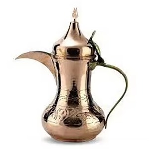 Decorative Arabic Metal Dallah Coffee Pot for Traditional Coffee Serving Home Decor - Product Image 2