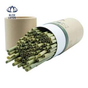 Pajitas de Bambú Reutilizables de Calidad Confiable para Bebidas Frías y Servicio de Café - Product Image 2