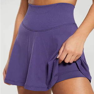 High Stretchable Women's Tennis <b>Skirts</b> Pleated Design Fitness Workout Gym Wear <b>Skirt</b> In Low Affordable Rates - Product Image 2