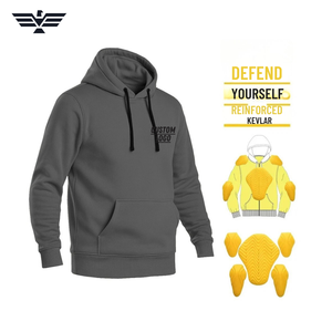 Nouveautés - Sweat à capuche pour moto, best-seller, entièrement doublé en polaire, respirant, unisexe, en coton, personnalisable, 550g, toutes tailles - Product Image 1