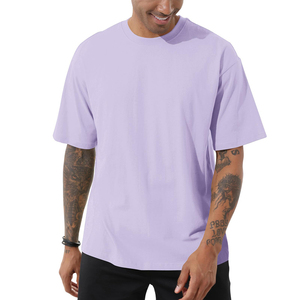 <b>Men</b> Solid <b>Green</b> 100% Cotton Oversize T-Shirt O-Neck Short Sleeve Front Logo Casual Wear Plain Dyed Knitted <b>Top</b> Comfortable - Product Image 5