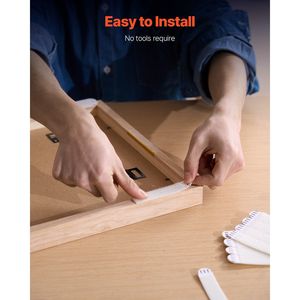 34 Paia di Strisce Adesive Grandi per Appendere Quadri, Ganci Rimovibili per Parete - Product Image 5