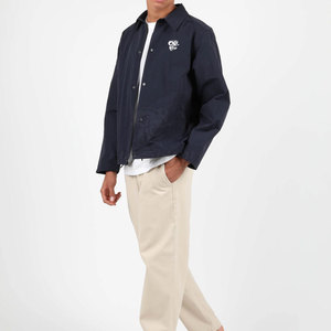 Custom Logo Durable Breathable Soft Fabric Trendy <b>Coach</b> Jacket For Men Daily Street Fashion Wear - Product Image 5