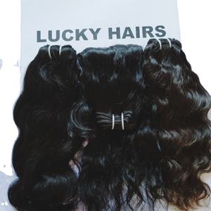 ผมมนุษย์ธรรมชาติแบบ100% ผม100% จากเวียดนามดิบผมผู้หญิงที่ยังไม่ผ่านการแปรรูปผมจริงสองชั้น - Product Image 5