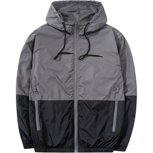 Veste coupe-vent pour homme de marque personnalisée haut de gamme, imperméable, tissu écologique, à capuche, légère, pour l'hiver 2025 - Product Image 1
