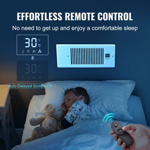 Ventilatore Silenzioso per Bocchette di Ventilazione con Termostato e Telecomando, Adatto per Bocchette da 4FT X 12FT - Product Image 5