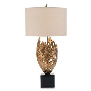 Lampe de table moderne en métal en forme de palmier METAL WAVE - Éclairage intérieur durable pour le salon, décoration de la maison pour le Nouvel An chinois, Noël - Product Image 6