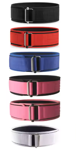 Ceinture de musculation unisexe en cuir, antidérapante, avec boucle réglable, respirante, soutien lombaire, entraînement de force, personnalisable - Product Image 1