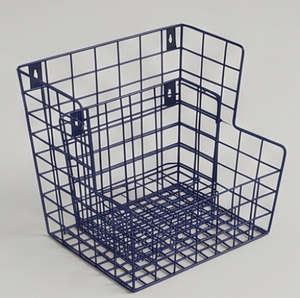Fine Quality <b>Metal</b> Wire Storage Basket Hanging Simple Multi-Purpose Neatening Organizer Stylish Home Accent - Product Image 3