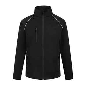 <b>Men</b> Waterproof Hooded Eco-Friendly Breathable Quick Dry Outdoor Winter Sports Hiking <b>Running</b> Worker Zipper Softshell <b>Jackets</b> - Product Image 1