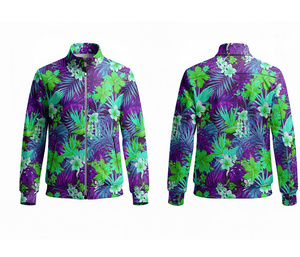 Premium Quality Sublimated Full Zip Hoodie Jacket <b>Running</b> and Fitness Wear Warm Breathable Quick Dry | Sizes Men Women Youth - Product Image 4