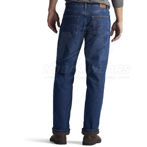 Pantalones Vaqueros para Hombre, Corte Moderno, Tela de Algodón Transpirable, Casuales, Cómodos - Product Image 4