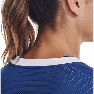 Women Sublimated Lacrosse Jersey Women's V-Neck Short Sleeve Mesh Lacrosse Breathable Custom Number Team Lacrosse Jerseys - Product Image 4