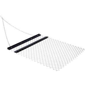 Durable ATV Drag Harrow 3.6 X5 <b>UTV</b> Tractor Attachment Seed Harrow Gr Chain Landscape Leveling Sod Prepping Cultivator for - Product Image 1